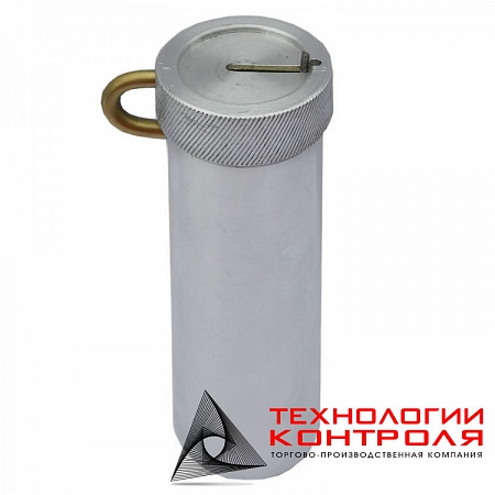 Пенал алюминиевый со штоком d-40 мм, h-120 мм