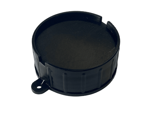 Пенал для ключей пластиковый d-40мм, h-110мм (Черный)