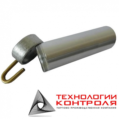 Пенал алюминиевый со штоком d-40 мм, h-150 мм 24209