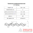 Пломбировочная проволока витая D=0.65 мм L=100 м (оцинкованная сталь)